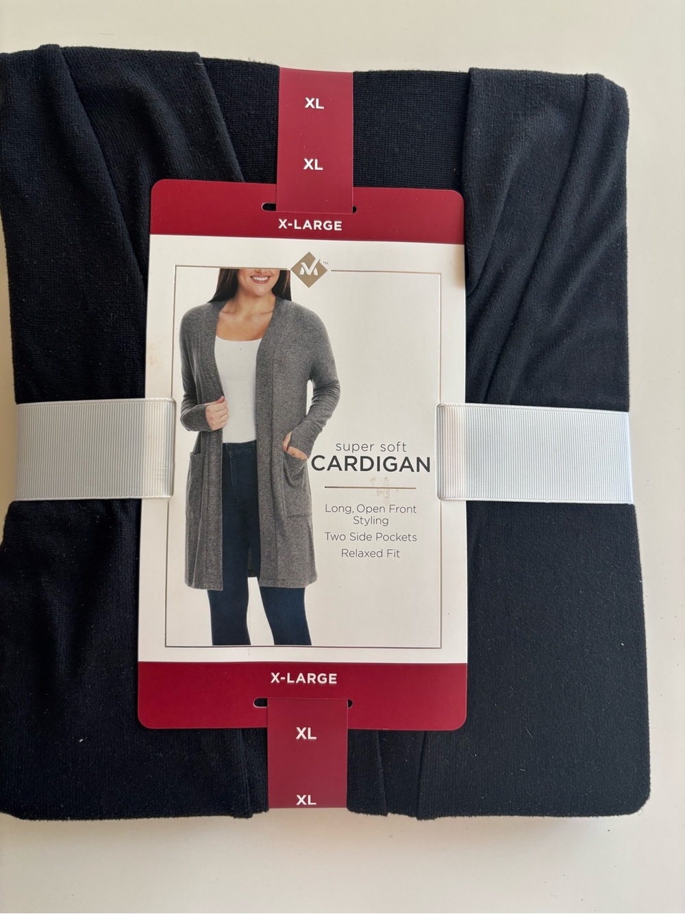 Sam’s Club Women’ XL Black Cardigan